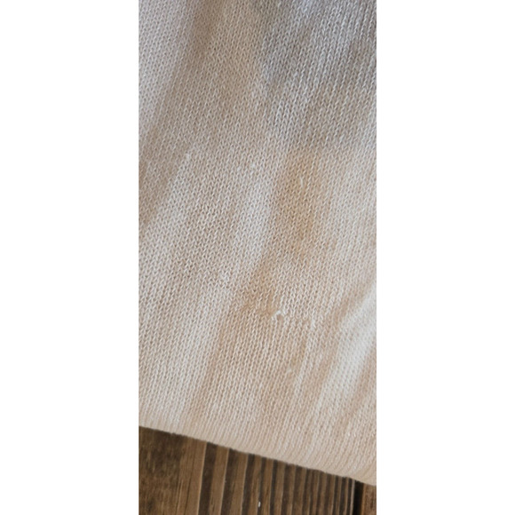 Eileen Fisher Womens Cardigan Sweater Medium Ivory Organic Linen Open Front - Picture 14 of 14
